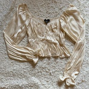 Silly Peasant Top from Lulus